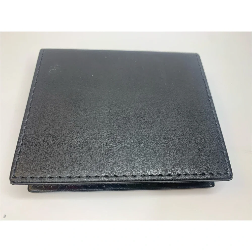 Faux Leather Sticky Note And Flag Organizer With a Built-in‎ Calculator Works